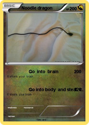 Pokemon Noodle dragon