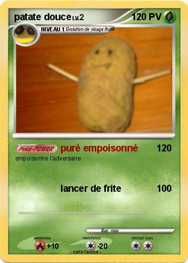 Pokemon patate douce