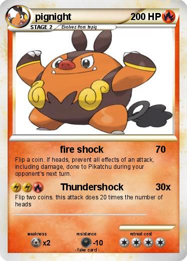 Pokemon pignight