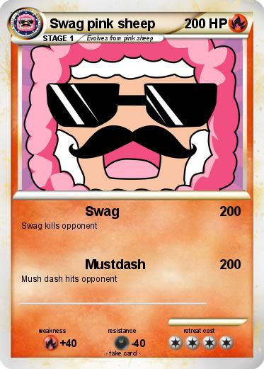 Pokemon Swag pink sheep