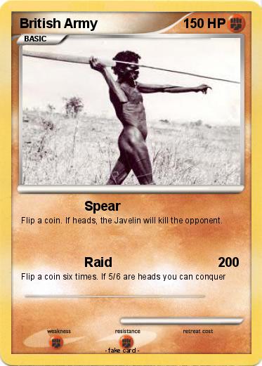 Pokemon British Army