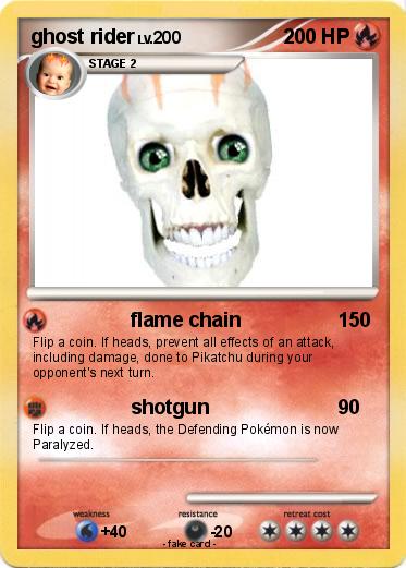 Pokemon ghost rider