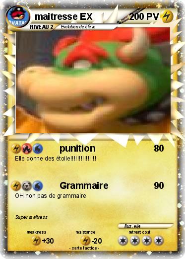 Pokemon maitresse EX
