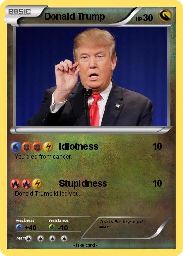 Pokemon Donald Trump