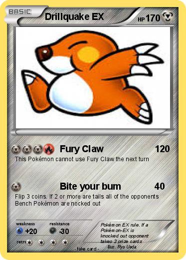 Pokemon Drillquake EX