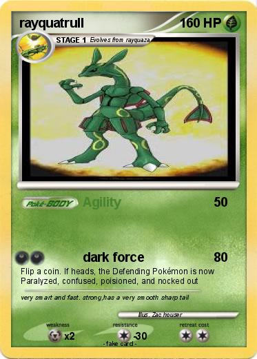 Pokemon rayquatrull