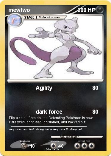 Pokemon mewtwo