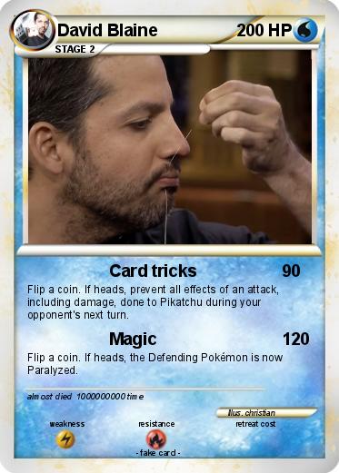 Pokemon David Blaine
