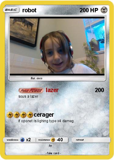 Pokemon robot