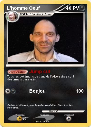 Pokemon L'homme Oeuf