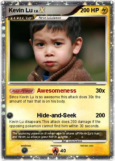 Pokemon Kevin Lu