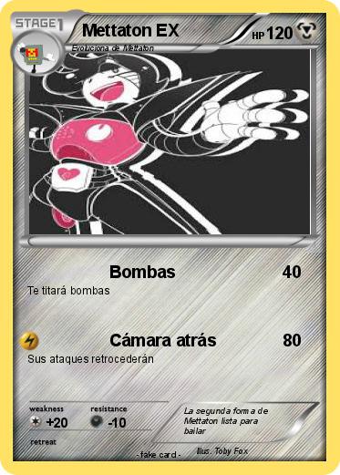Pokemon Mettaton EX