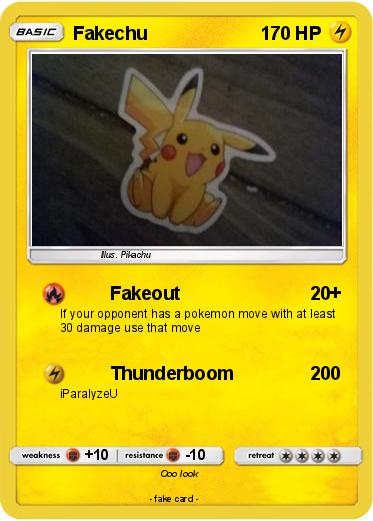 Pokemon Fakechu