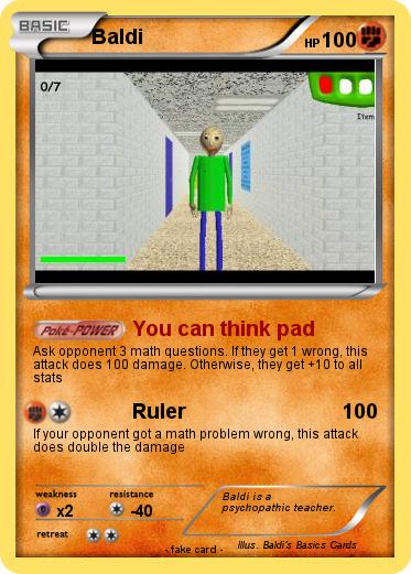 Pokemon Baldi