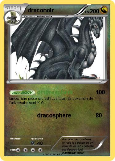 Pokemon draconoir
