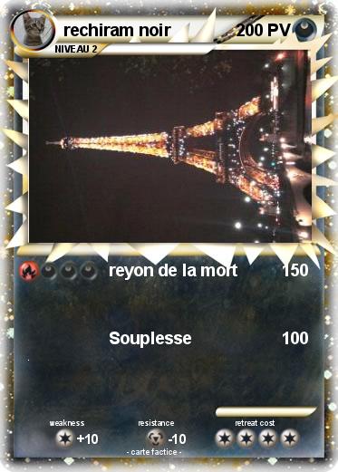 Pokemon rechiram noir