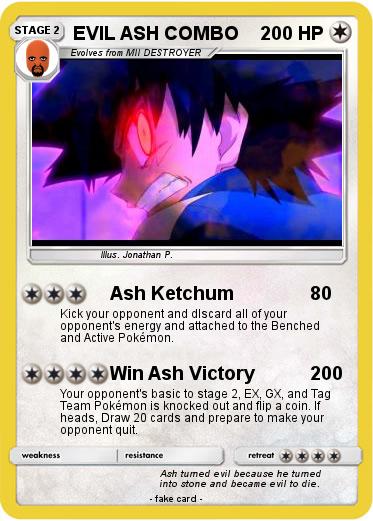 Pokemon EVIL ASH COMBO