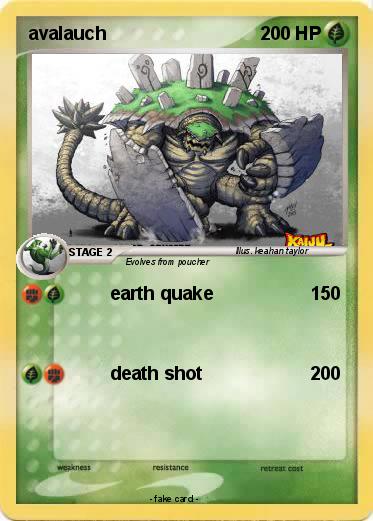Pokemon avalauch