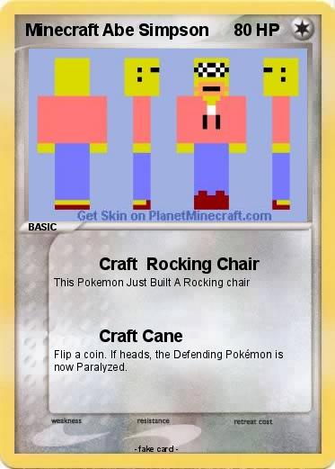 Pokemon Minecraft Abe Simpson