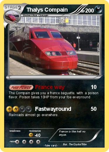 Pokemon Thalys Compain