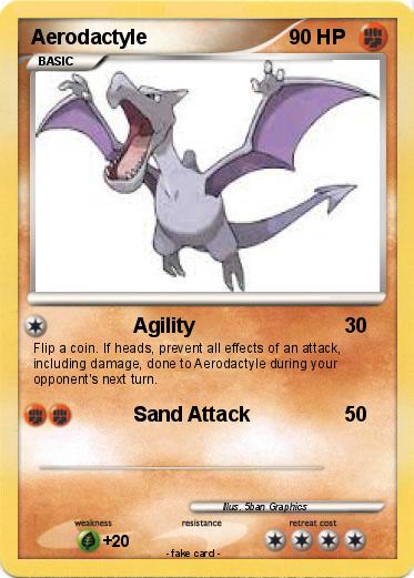 Pokemon Aerodactyle