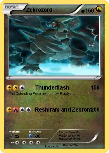 Pokemon Zekrozord
