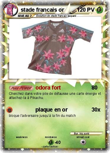 Pokemon stade francais or