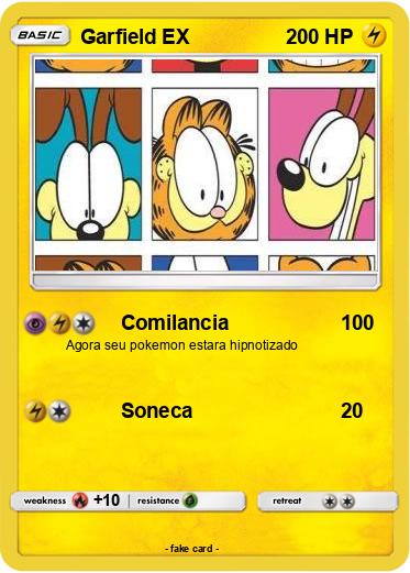 Pokemon Garfield EX