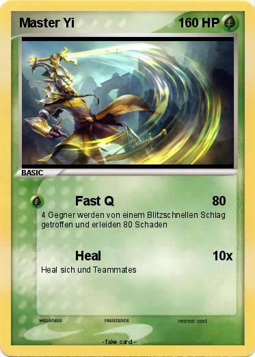 Pokemon Master Yi