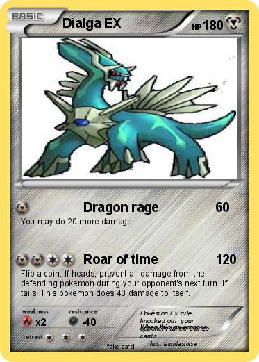 Pokemon Dialga EX