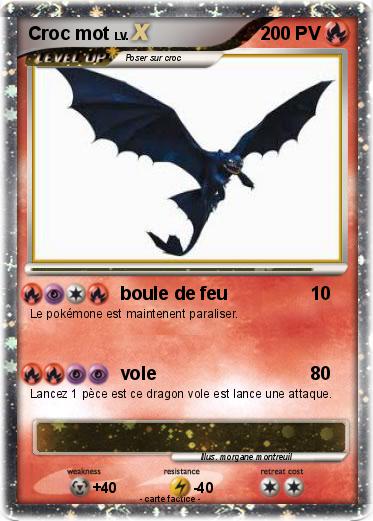 Pokemon Croc mot