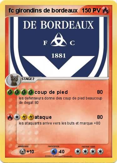Pokemon fc girondins de bordeaux