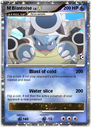 Pokemon M Blastoise