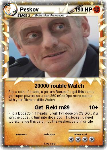 Pokemon Peskov