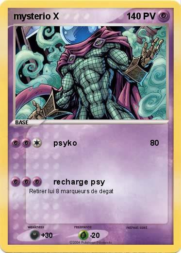 Pokemon mysterio X