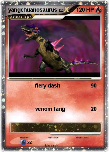 Pokemon yangchuanosaurus