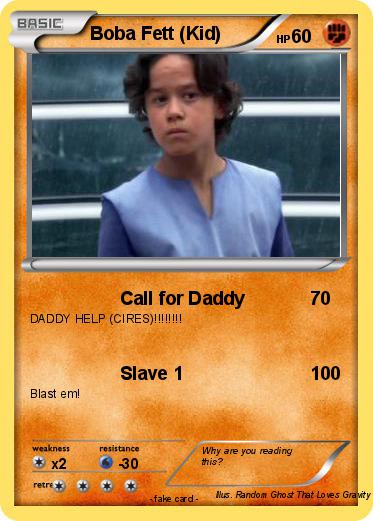 Pokemon Boba Fett (Kid)