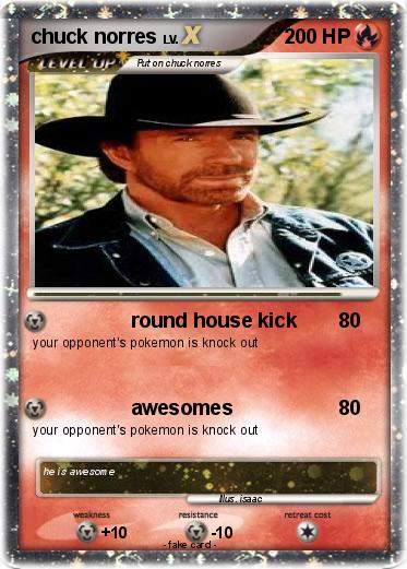 Pokemon chuck norres