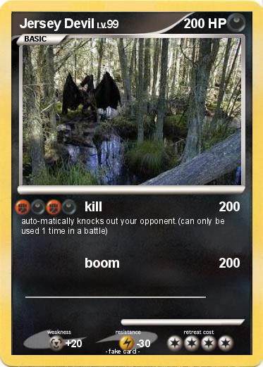 Pokemon Jersey Devil
