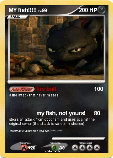 Pokemon MY fish!!!!!