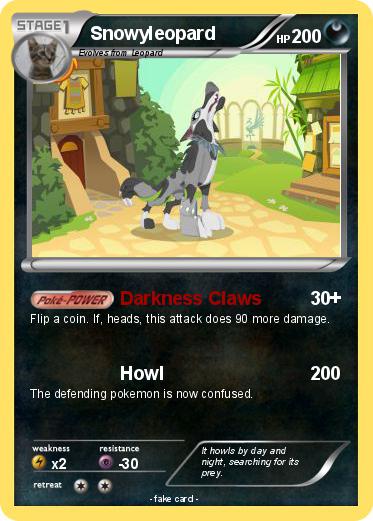 Pokemon Snowyleopard