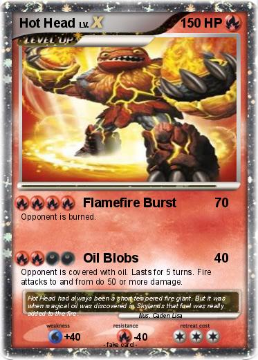 Pokemon Hot Head