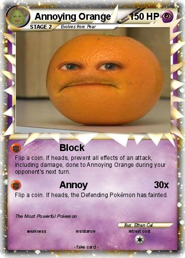 Pokemon Annoying Orange