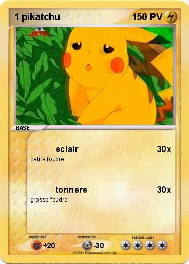 Pokemon 1 pikatchu