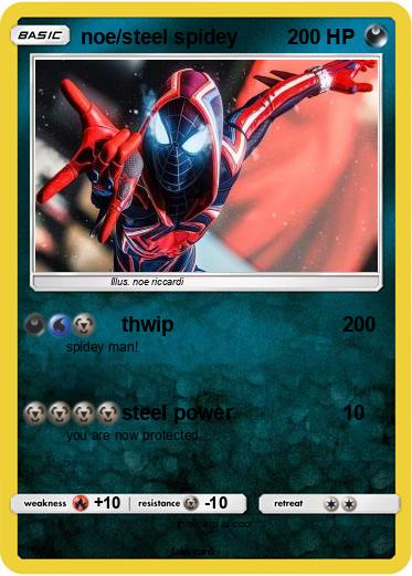 Pokemon noe/steel spidey