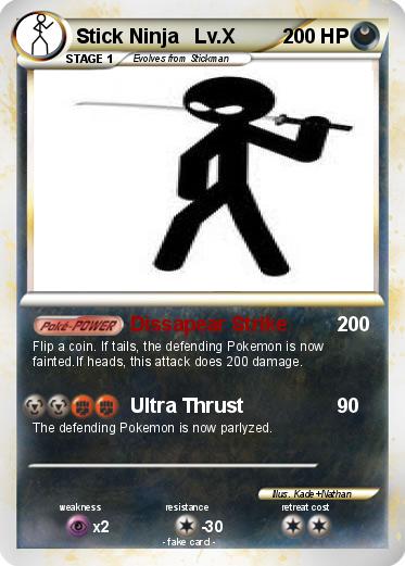 Pokemon Stick Ninja   Lv.X