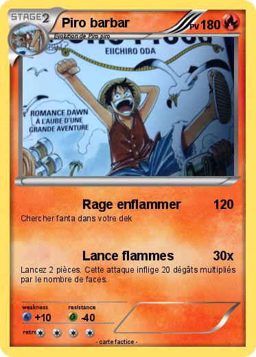 Pokemon Piro barbar