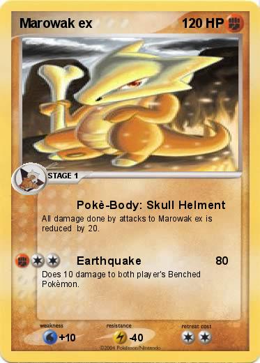 Pokemon Marowak ex