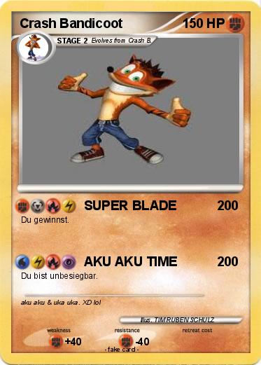 Pokemon Crash Bandicoot