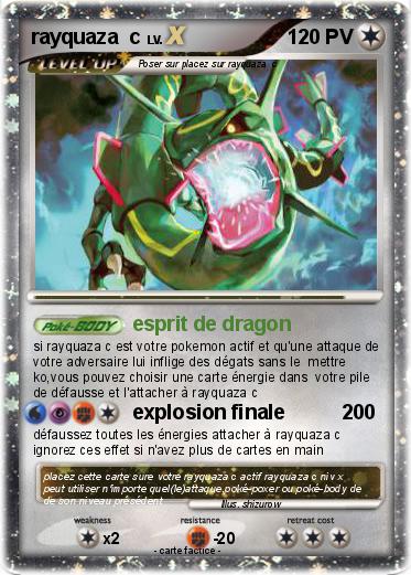 Pokemon rayquaza  c